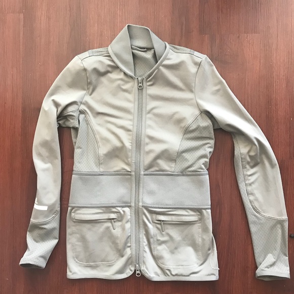 Adidas by Stella McCartney Tops - Adidas by Stella McCartney gray jacket Medium